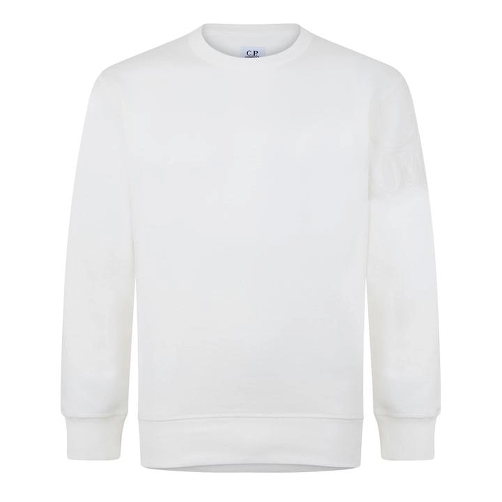 CP Company Diagonal Raised Sweatshirt - White